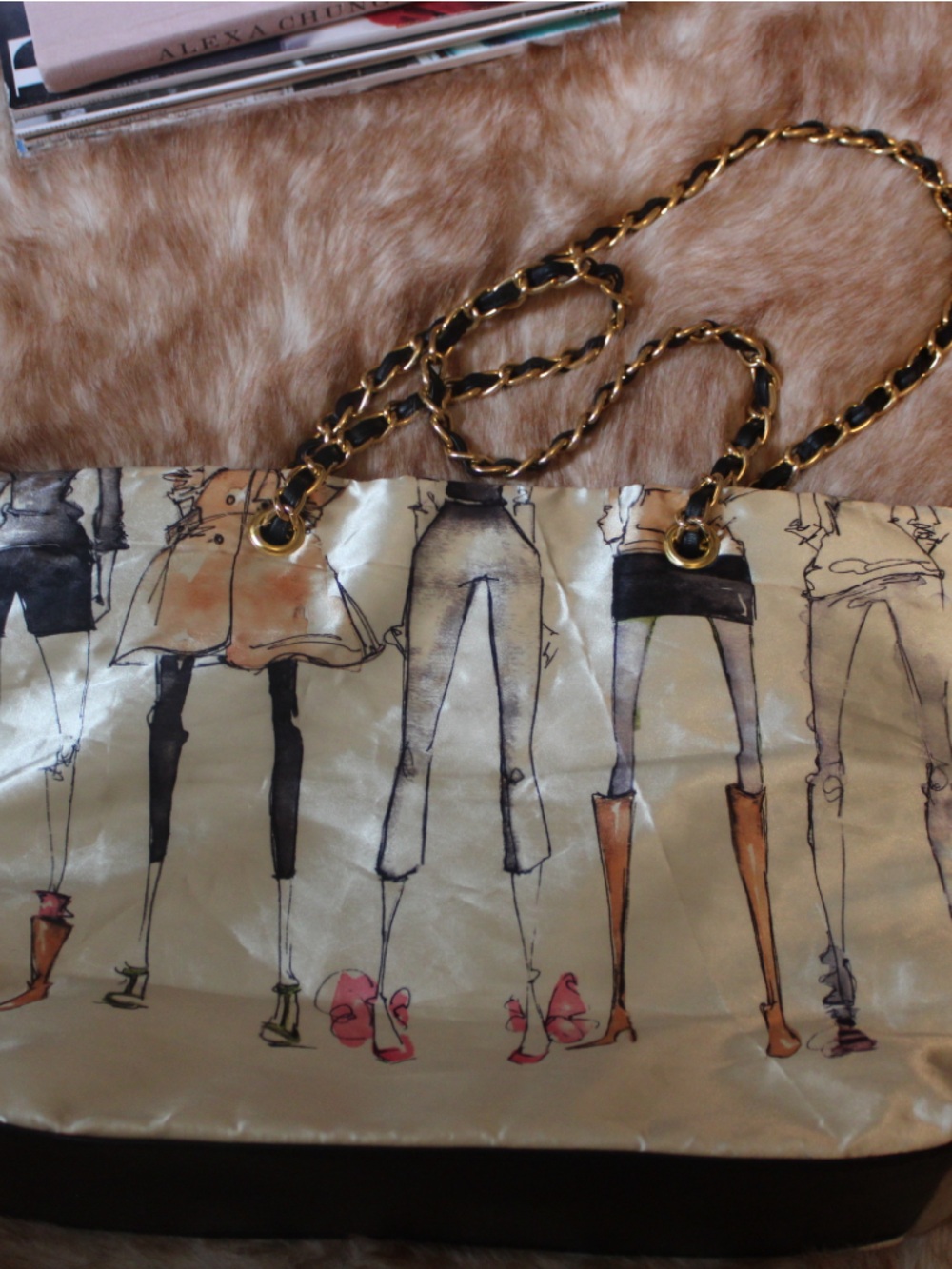 chic dsw tote/shopping bag